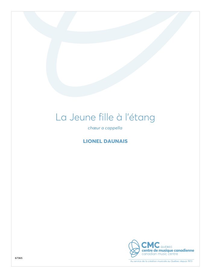 La jeune fille à l'étang ; pour choeur a cappella