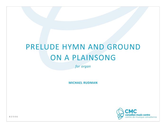 Prelude Hymn and Ground on a Plainsong